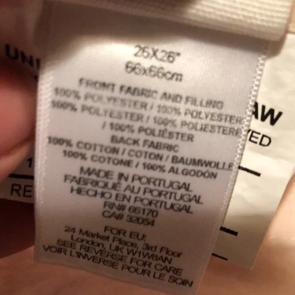 2 Anthropologie Floral Velvet Euro Pillow Sham Set of 2; 26”x26” - Picture 7 of 12